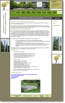University of Victoria Faculaty Association